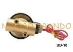 3/8" NBR Seals Unid Type Solenoid Water Valves Normally Closed AC110V DC12V