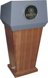 Wholesale Podiums Hotel Display Stand Conference Wooden Lecture Stand MDF board from china suppliers