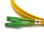 LSZH Optical Fiber Patch Cord E2000 9/125 SM Connectors Duplex Cable