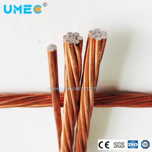 Wholesale CCS 6AWG Strand Copper Clad Steel Wire for Overhead 40% Conductivity 30% CCS 21% Steel from china suppliers