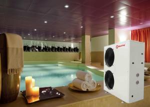 Wholesale Meeting MD50D high quality swimming pool heatpump water heating heater with WIFI control from china suppliers