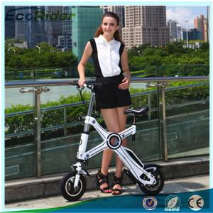 Wholesale Light Weight Foldable Electric Bicycle with Seat , Electric Bike Kit Lithium Battery from china suppliers