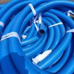 Line Valve Lay Flat Water Pump Discharge Hose 3 Inch 4 Inch 50Ft With Clamp