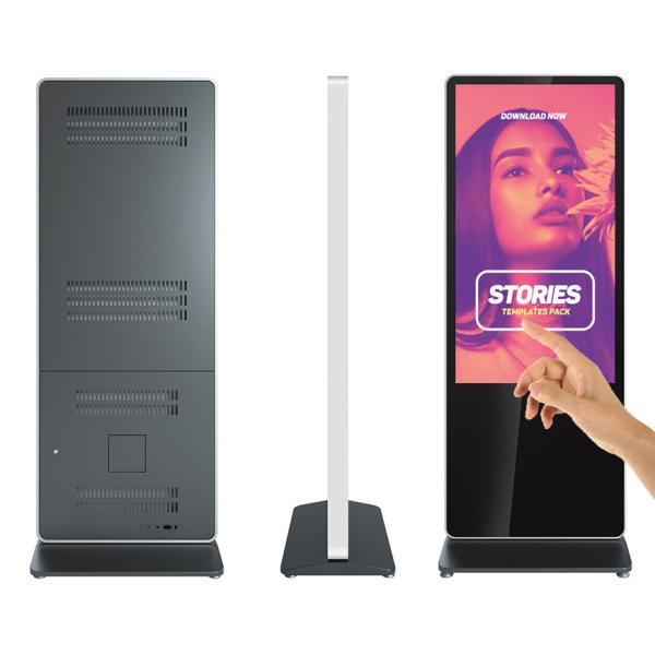 43inch Hot large size floor standing touch screen instant photo touch screen