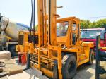 Mitsubishi Engine Used Industrial Forklifts 10000 Kg Rated Loading Capacity