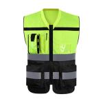 OEM High Visibility Reflective Vest For Construction Safety