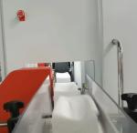 Toilet Paper Cutting Rewinding Machine for 175-210mm Folded Size Jumbo Roll