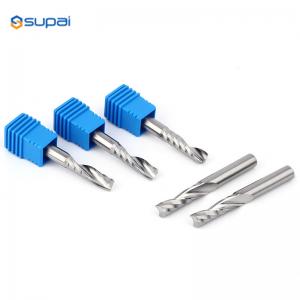 Wholesale High Precision Single Flute Spiral End Mill CNC Router Bit For Wood from china suppliers