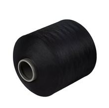 China Textile Dyed Polyester Spun Yarn High Strength With Black Color on sale