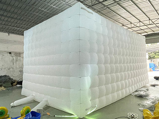 210D Oxford Inflatable Cube Tent Adults Outdoor Event Party Night Club Air Blow Up Tents
