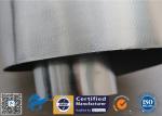 0.5mm Aluminium Foil / Silver Coated Fabric Fibreglass Fabric For Heat