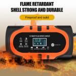 12V/7A 10A 8A 15A Battery Charger for Automatic Motorcycle Car Compact and