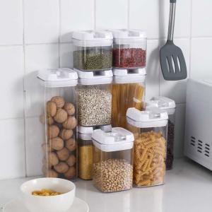 Wholesale Kitchen Multi Functional Clear Food Storage Container With Airtight Lid from china suppliers
