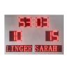 Buy cheap Customized Led Football Scoreboard , Portable Electronic Scoreboard White from wholesalers