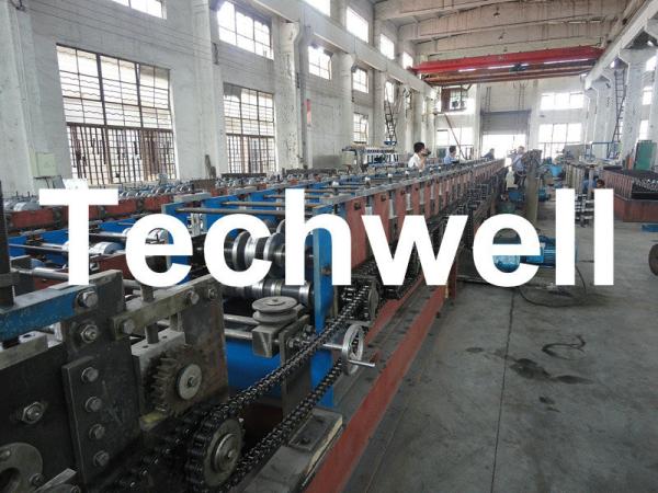 18 Groups Forming Roller Stand Upright Rack Roll Forming Machine for Storage