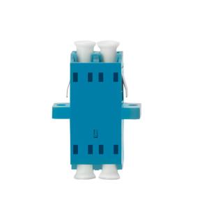 Wholesale FTTH LC Fiber Optic Connector Duplex Blue Single Mode With Flange from china suppliers