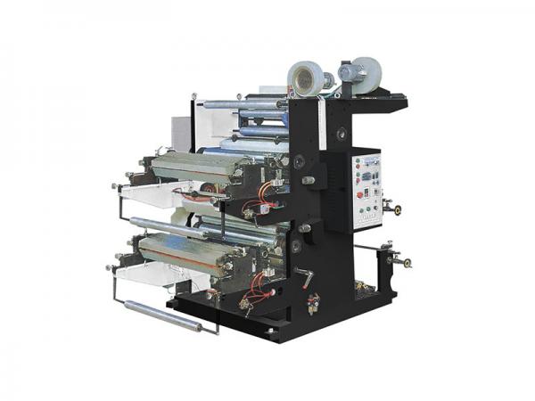 Quality Water Based Flexographic Printing Machine With Air Shaft Rewinding 2.38 MM for sale