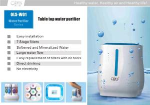 Wholesale Direct drinking faucet water source water purifier, top mineral alkaline UF home water purifier OSL-W01 from china suppliers