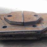 34CrNiMo6 SAE4340 Forged Steel Square Flat Bar Steel Block VCN150 Dimension 75