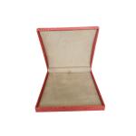 Small Pink Rigid Cardboard Luxury Gift Boxes Portable Bracelet Packaging