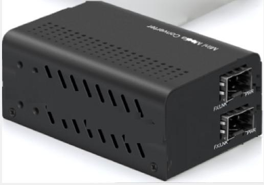 1*125M/1.25G SFP to 1*10G SFP+ OEO Fiber to Fiber Media Converter , GE Fiber to