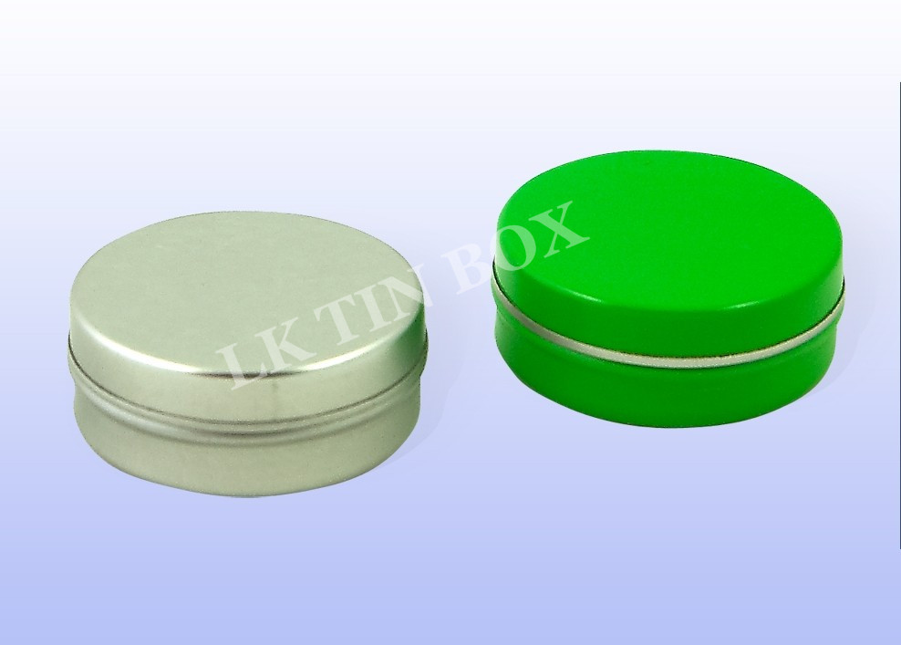 FDA Metal Round Tin Box packaging For Cream Mint / Candy Chewinggum Pack