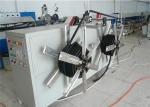 PE PA PVC Single Wall Corrugated Pipe Twin Screw Extruder High Speed Simple