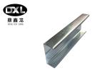 Cold Formed Steel C Stud U Channel 0.3mm - 1.5mm Thickness Uniform Material