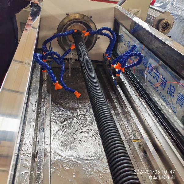 Fully Automatic PE Carbon Spiral Reinforced Pipe Production Line Equipment With
