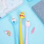 Cute Cartoon Gel Ink Pens Cartoon Animal Writing Pens 0.5 Mm Assorted Styles