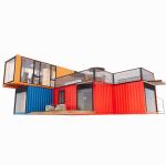 40ft Steel Homes with Chinese Design Style Luxury Living in Prefabricated