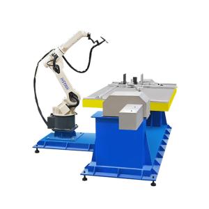 Wholesale Industrial Robotic Arm Weld Machine 6 Axis Automatic Aluminium Fuel Tank Mig Welding Robots from china suppliers