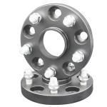 Anodized Black Forged Aluminum 5x120 Bolt Pattern Wheel Spacers For TESLA Model