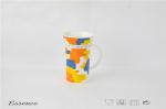 Horn Shape New Bone China Coffee Mugs Two Sizes For Christmas Gifts