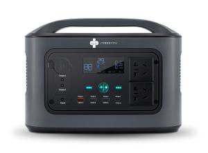 Wholesale Black Renewable Energy Storage System 12v Portable Power Station 600W Portable Power Generator from china suppliers
