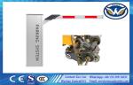 304 Stainless Steel Car Park Barrier Gate With Servo Motor For Smart Parking