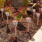 Wireless 600mAh 8 Lumens Waterproof LED Solar Garden Lights