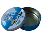 Christmas Candy Tins Round Tin Box Cylinder Tin Can with Lid Tinplated Can