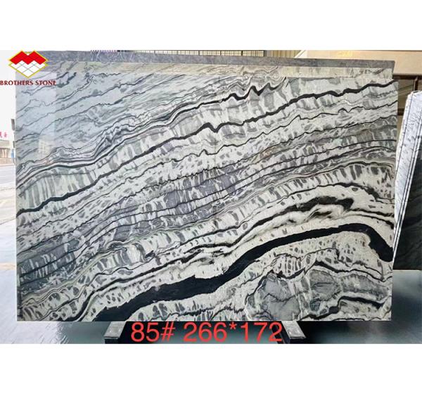 Transform Your Dining Table with Brazil's Popular Stone Panda Impression Marble