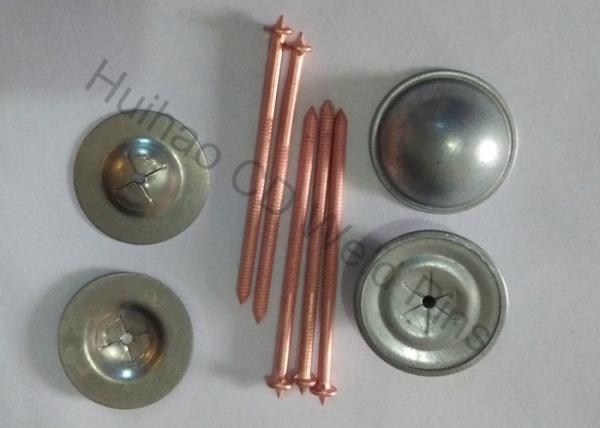 Copper Coated Capacitor Discharge Weld Pins To Secure Air Conditioning Ducts