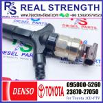 Common Rail Fuel Injector 095000-5260 095000-5261 095000-5262 23670-27050