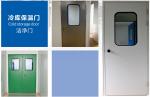 Stainless Steel Polyurethane Panel Clean Door For Food Storage Warehouse