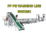 PP PE Plastic Crushing Washing Recycling Machine For Waste Bottles / Bags /