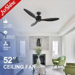 1stshine Decorative Ventilador de Teto Class A Energy Efficiency for Optimal