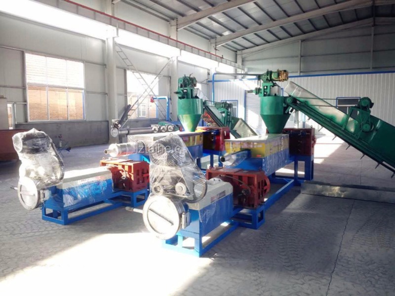 22kw Plastic Pelletizing Machine for PP PE PVC PPR Raw Material Granulating System
