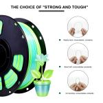 iboss Strong Toughness High Strength Gradient PLA+ Filament Blue Green for 3D