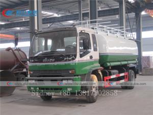 Wholesale LHD Isuzu FTR 4X2 10cbm Fuel Delivery Tank Truck from china suppliers