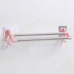 Perforation - Free Bathroom Towel Rack Stainless Steel Wall Mounted Towel Holder