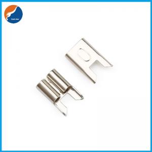 Wholesale 2 Pin Blade Terminal 32V ATO Fuse Holder Clips Quick Metal Fuse Clip from china suppliers