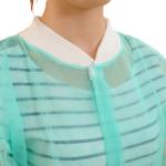 Water Resistant Disposable Lab Aprons With Knitted Cuff Anti Bacteria